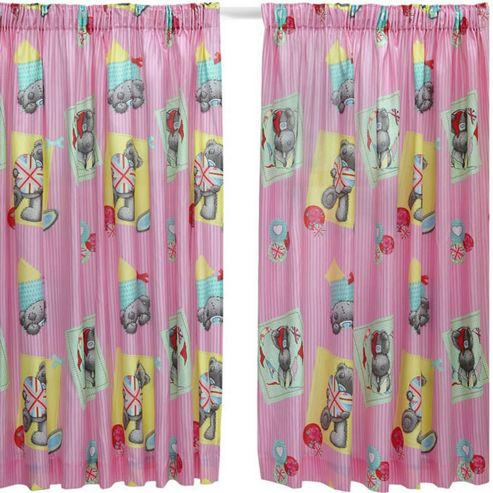 Image of Me To You Curtains 72s - Vintage - Multi