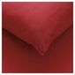 Tesco Double Fitted Sheet, Dark Red
