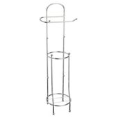 Tesco chrome wire Toilet roll store & Holder