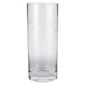 Tesco Glass Cylinder Vase Etched Flower