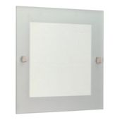 Lincoln Square Mirror With Frosted Edge