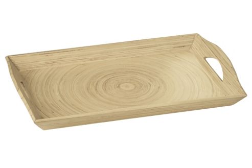 Image of Premier Housewares Kyoto 45 Cm Serving Tray - Natural