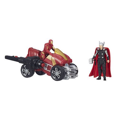 Image of Marvel Avengers Age Of Ultron Thor And Iron Man Figures
