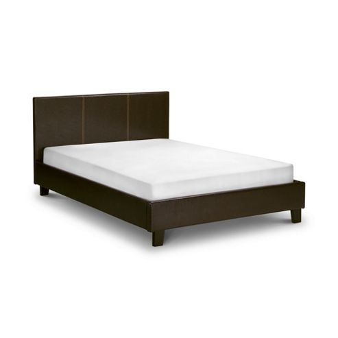 Image of Single Leather Bed Frame