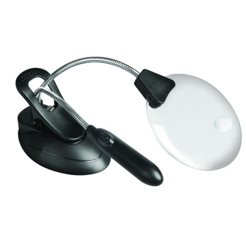 Image of Dual-powered Illuminated Clip-on Magnifier