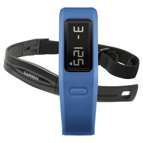 Image of Garmin Vivofit Fitness Tracker With Heart Rate Monitor, Blue