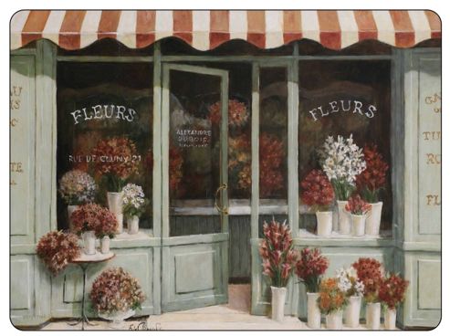 Image of Pimpernel Le Fleuriste Placemats Set Of 6
