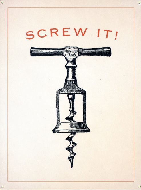 Image of Screw It! Tin Sign