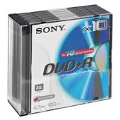 Sony DVD+R Pack of 10