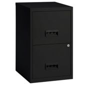 Pierre Henry A4 2 Drawer Maxi Filing Cabinet, Black