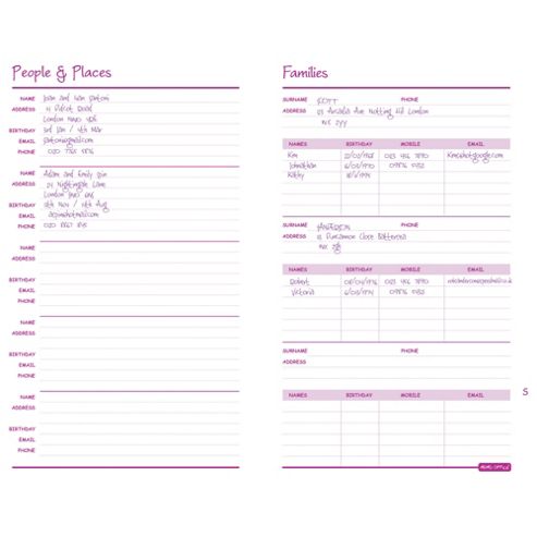 Image of The Family Address Book, Pink