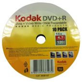 Kodak DVD+R Spindle Pack of 10