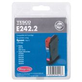 Tesco E242.2 Magenta Ink Cartridge (Compatible with printers using Epson T0613 Cartridge)