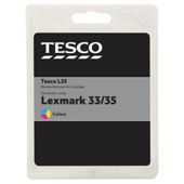 Tesco L121 Colour Printer Ink Cartridge (Compatible with printers using Lexmark 33 Cartridge)