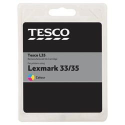 Tesco L121 Colour Printer Ink Cartridge (Compatible with printers using Lexmark 33 Cartridge)