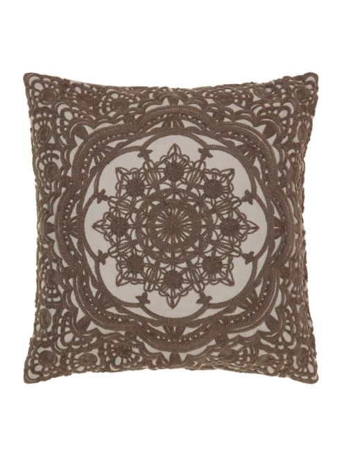 Image of Grandeur Embroidered Cushion