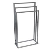 Lincoln Chrome 3 Tier Towel Stand