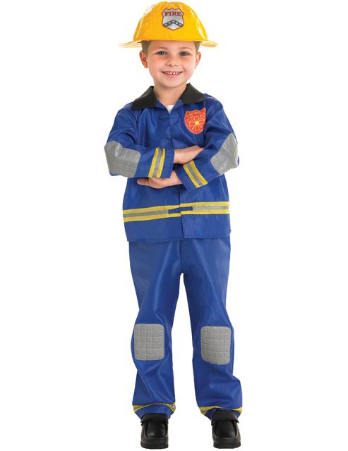 Image of Child Fireman Costume Medium