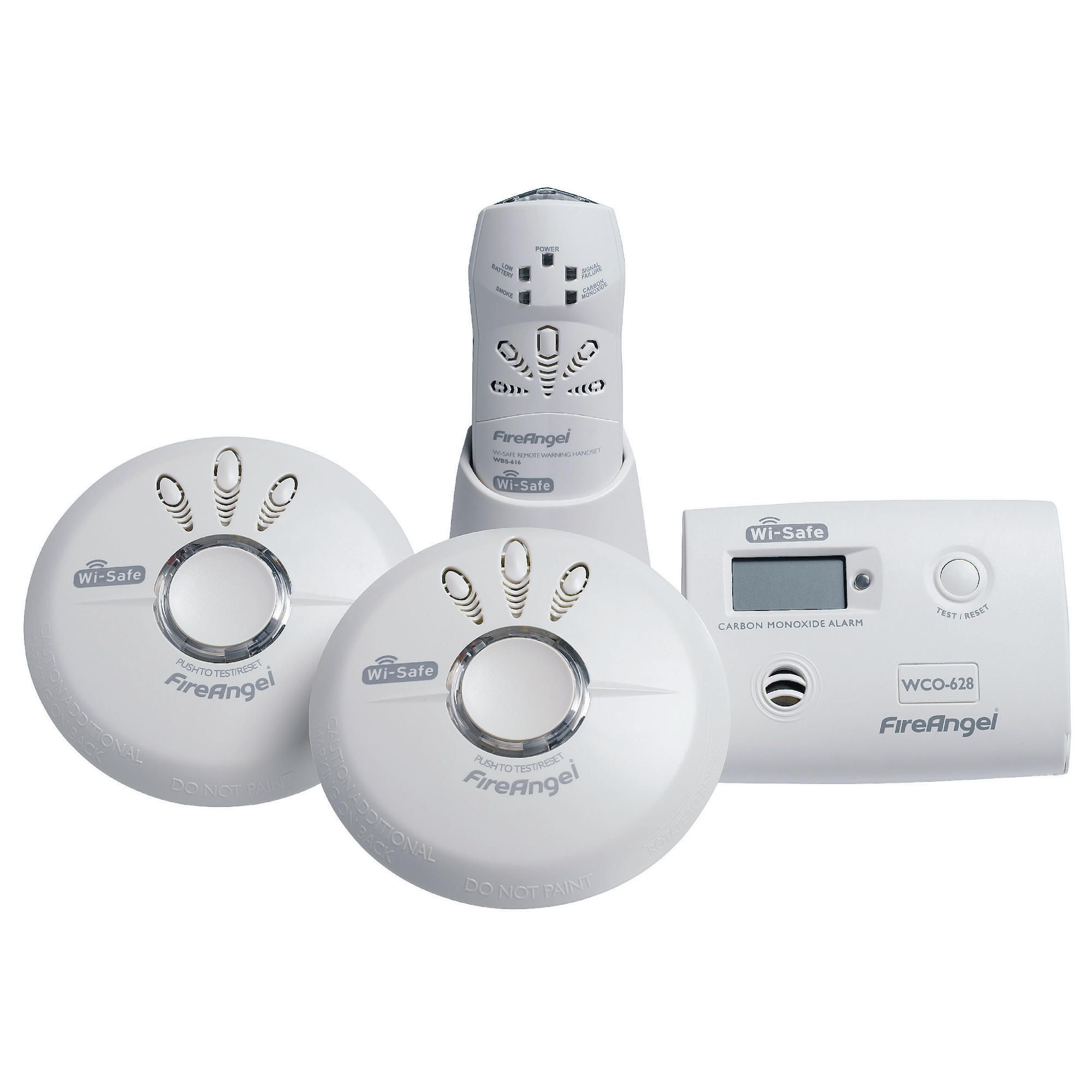 Fire Angel Wi-Safe Smoke and Carbon Monoxide Ultimate Pack
