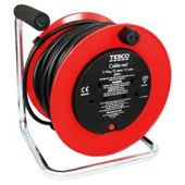 Tesco 15m 2 Way Cable Extension Reel