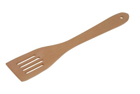 Image of Wooden Slotted Spatula Beech