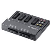 Technika SBX84 SCART switcher connect 3 devices into 1 SCART socket