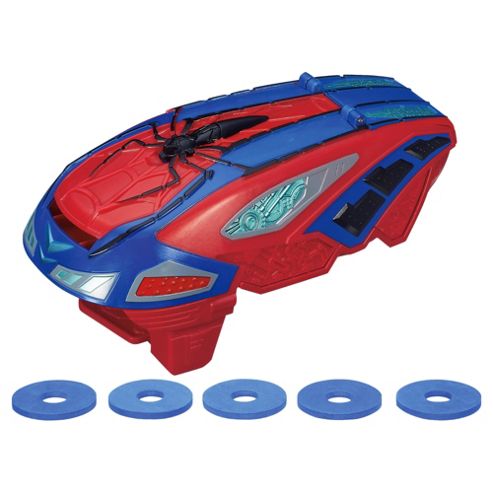 Image of Amazing Spiderman Nerf Gun Disc Blaster