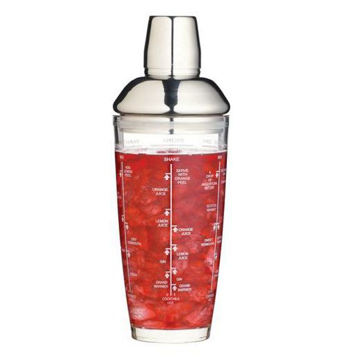 Image of Bar Craft Boston Glass Cocktail Shaker 700ml