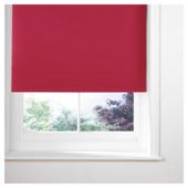 Thermal Blackout Blind, Red 60cm