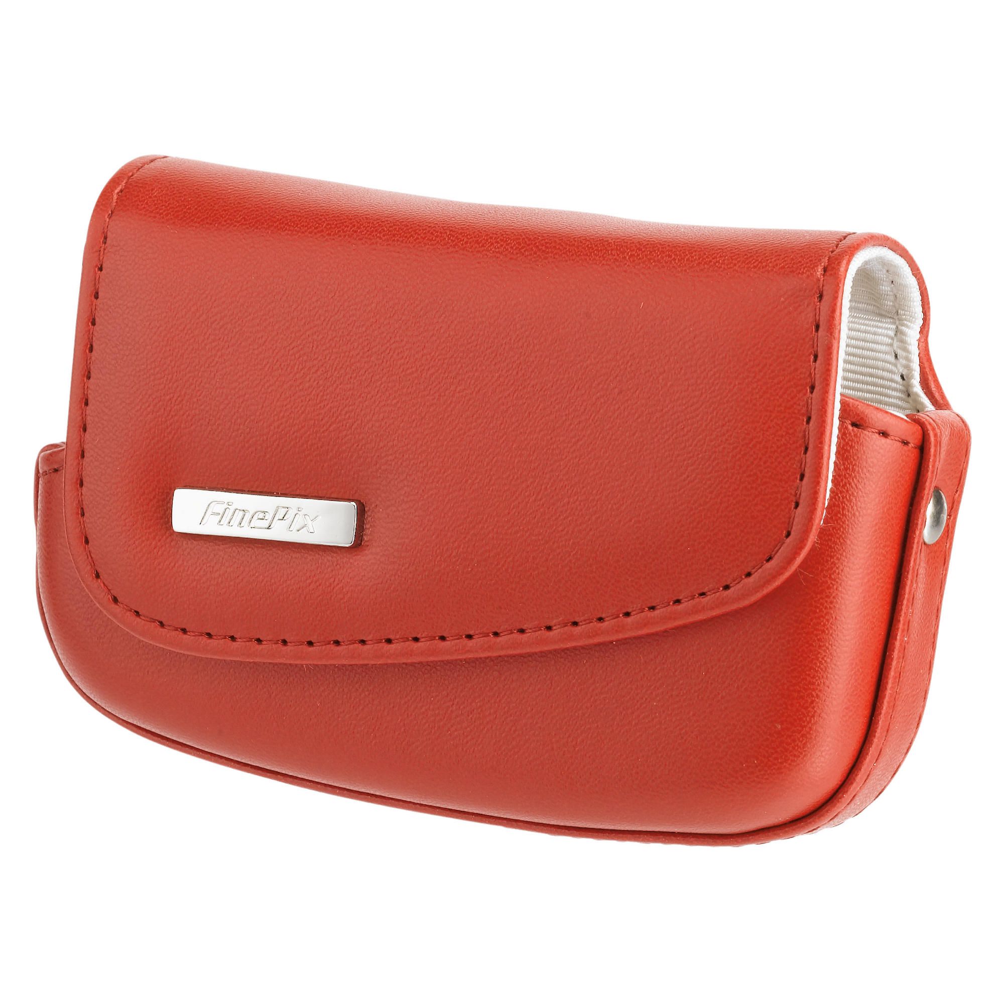 Fujifilm Leather Z90 Camera Case &ndash; Red