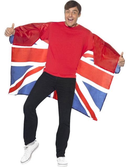 Image of Wearable Union Jack Flag
