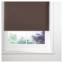 Thermal Blackout Blind, Chocolate 60Cm