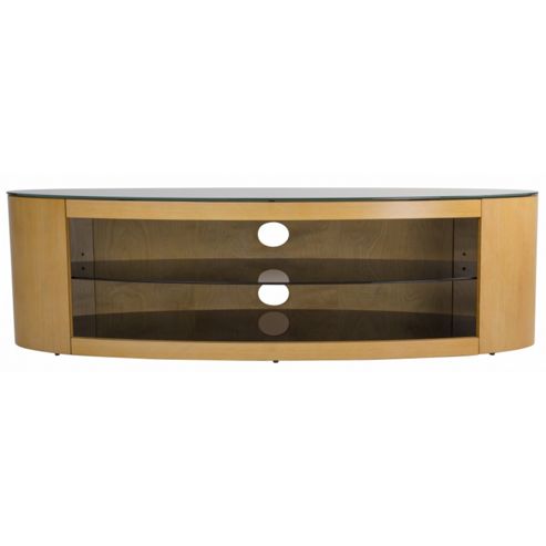 Image of Avf Buckingham Fs1400buco Oak Tv Stand For Up To 65 Inch
