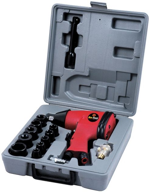 Image of Am-tech 1/2-inch Air Impact Wrench Kit (17 Pieces)