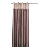 Tesco Velvet taffeta Curtains lined eyelet - Warm mink W137xL183cm (W54xL72in)