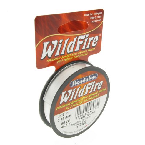 Image of Beadalon Wildfire 0.15mm White 45.8m