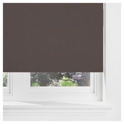 Thermal Blackout Blind, Chocolate 120Cm