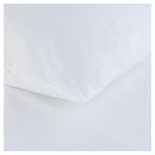 Tesco Twin Pack Pillowcase, White