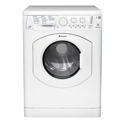 Hotpoint WDL520P Washer Dryer, 7kg Wash Load, 1200 RPM Spin, B Energy Rating. White