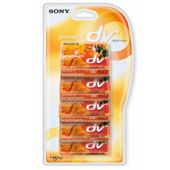 Sony MiniDV Tapes 5 Pack with Visual Colour Output