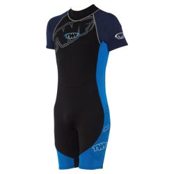 TWF Wetsuit Shortie Men's Chest size 42/40, Blue