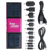 FreeLoader Pink Solar Battery Charger