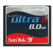 SanDisk Ultra II 8GB Compact Flash Card