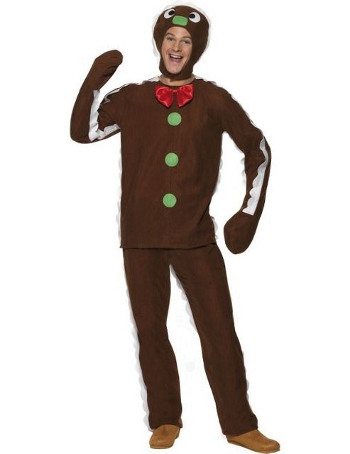 Image of Gingerbread Man - Adult Costume Size: 42-44