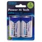 Tesco Hi Tech 2 Pack D Batteries