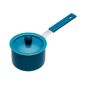 Colourworks Non-Stick Coated Mini Saucepan with Lid 10cm Blue