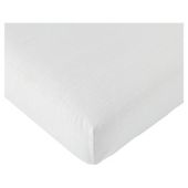 Value King Fitted Sheet, White