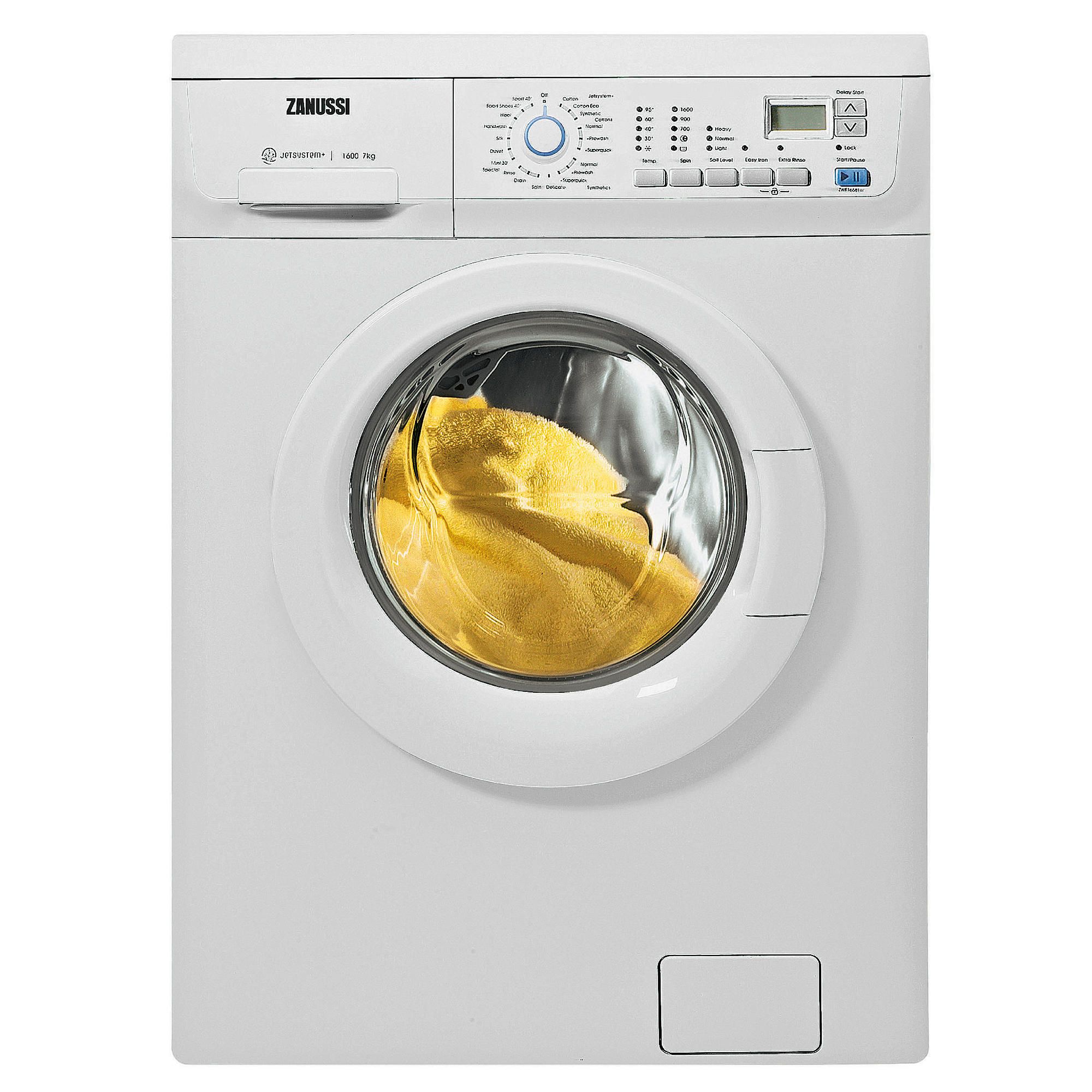 Zanussi ZWF16581W white washing machine