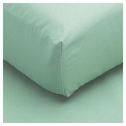 Tesco Single Fitted Sheet, Aqua