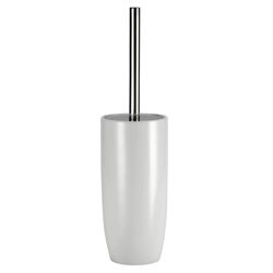 Tesco White Ceramic Toilet Brush